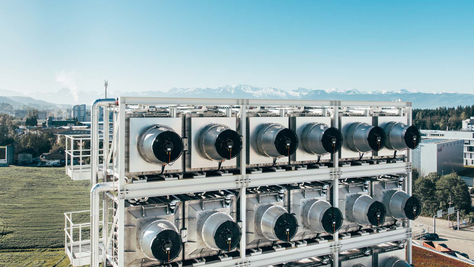 Climeworks, a Swiss startup, builds machines that draw CO2 from the atmosphere. Their biggest facility to date will open in Iceland on Sept. 8.