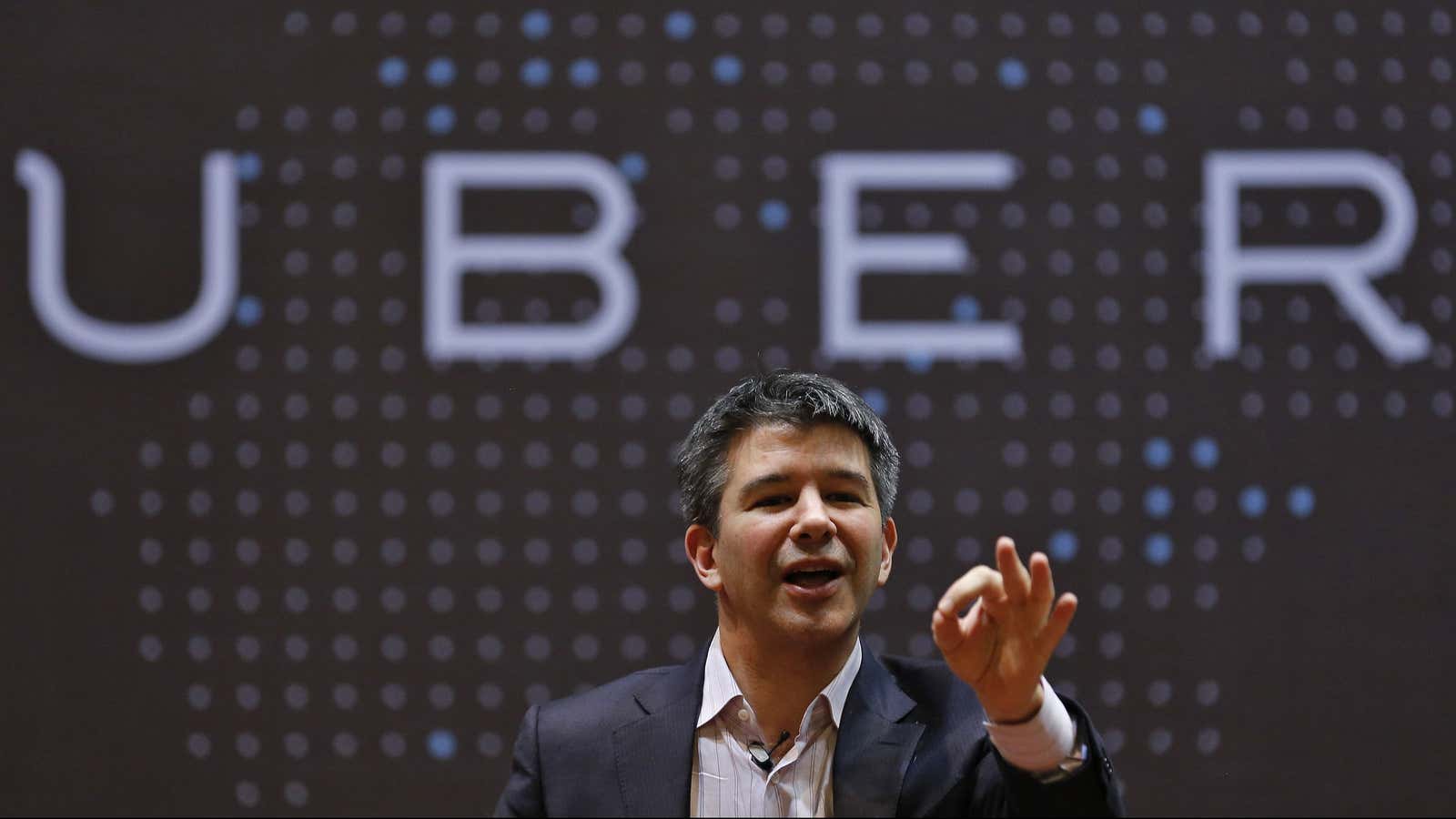 Uber’s Travis Kalanick.