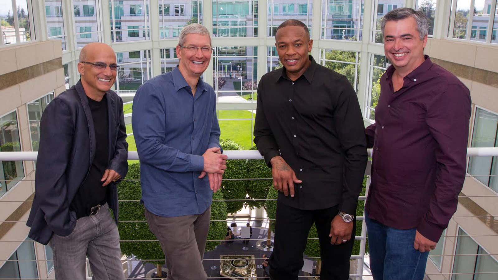 Apple’s streaming-music maestros