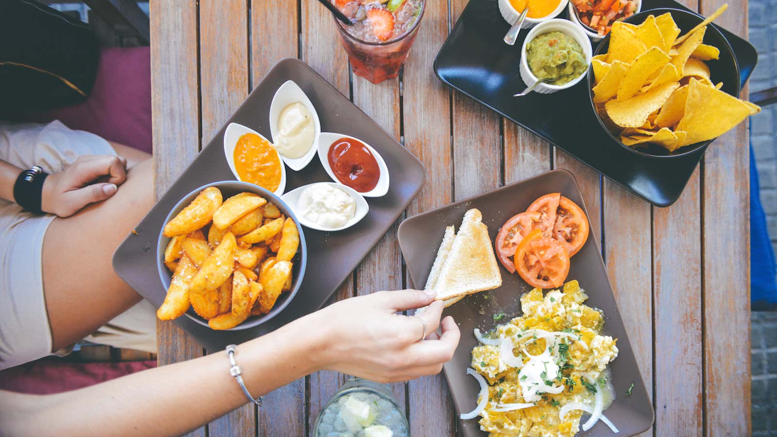 Fresh veggies and french  fries: a marketer’s nightmare.