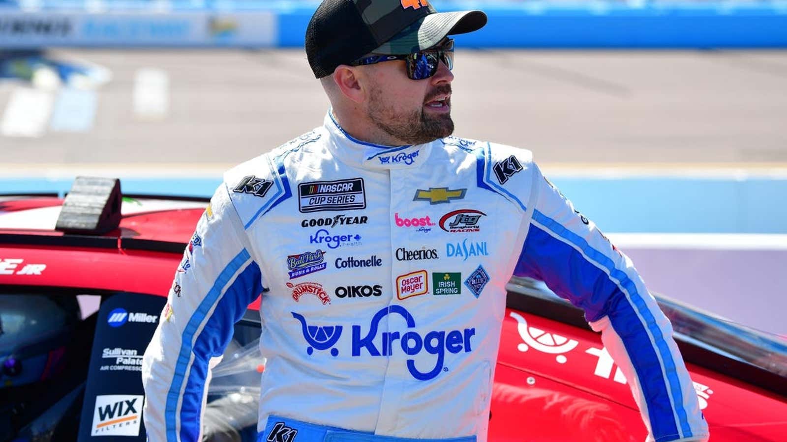 Image for Ricky Stenhouse Jr. signs contract extension with JTG Daugherty Racing