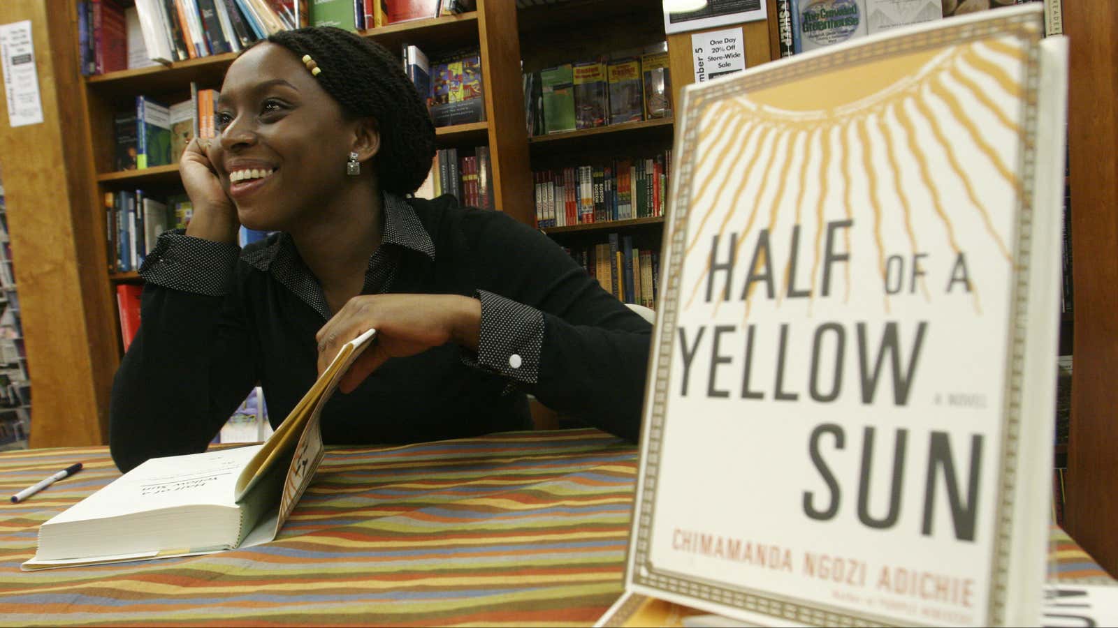 Chimamanda Ngozi Adichie, a Quartz Africa Innovator