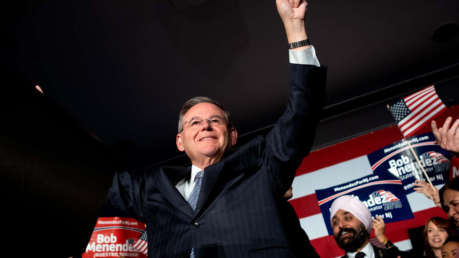 New Jersey senator Bob Menendez won by 8 points despite a corruption scandal.