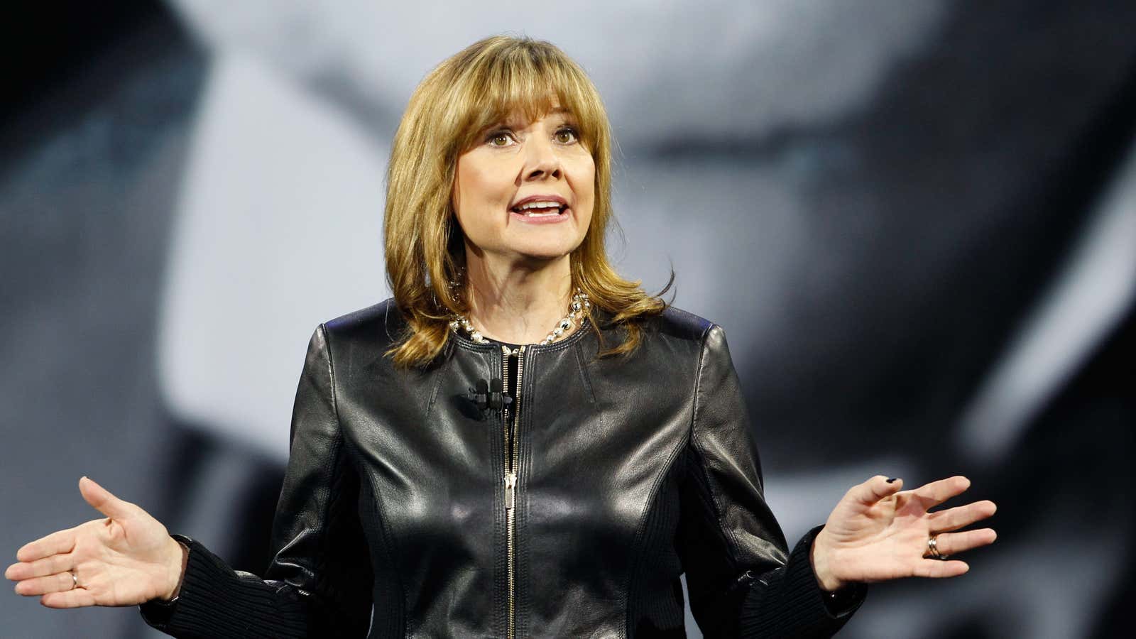GM’s Mary Barra is the only woman running one of the US’s 10 biggest companies.