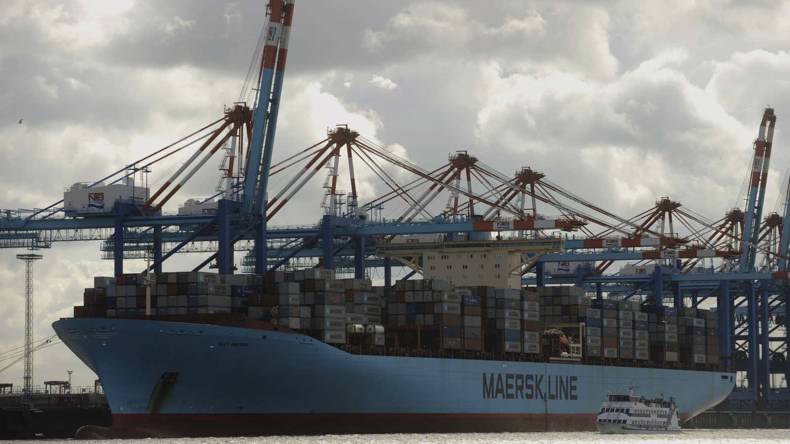 When the goods aren’t moving, Maersk gets drilling.