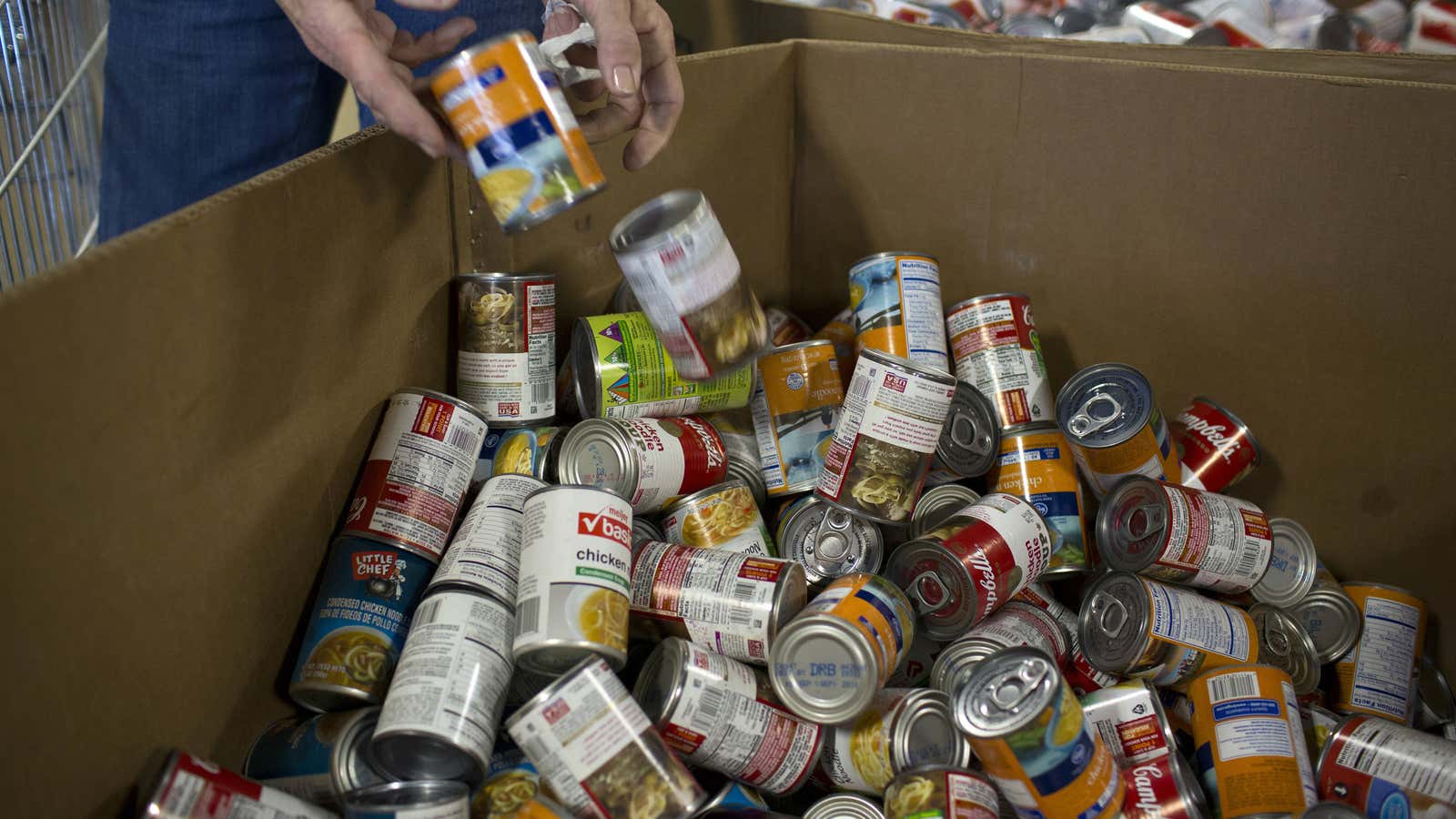 More canned food than one food pantry can handle? There’s an app for that.