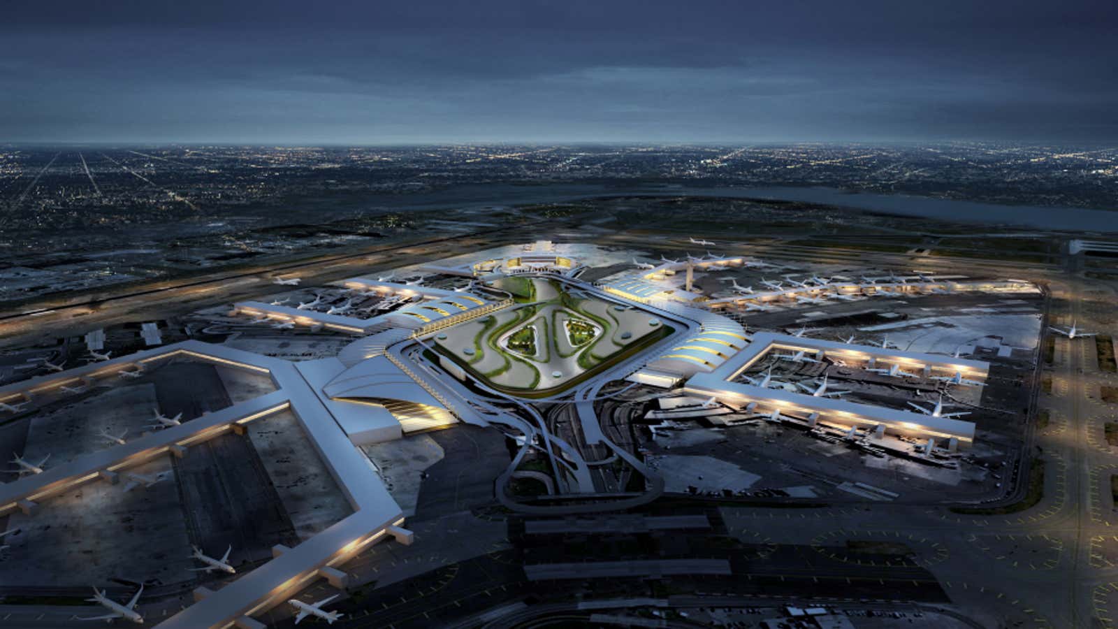 Airport of the future.