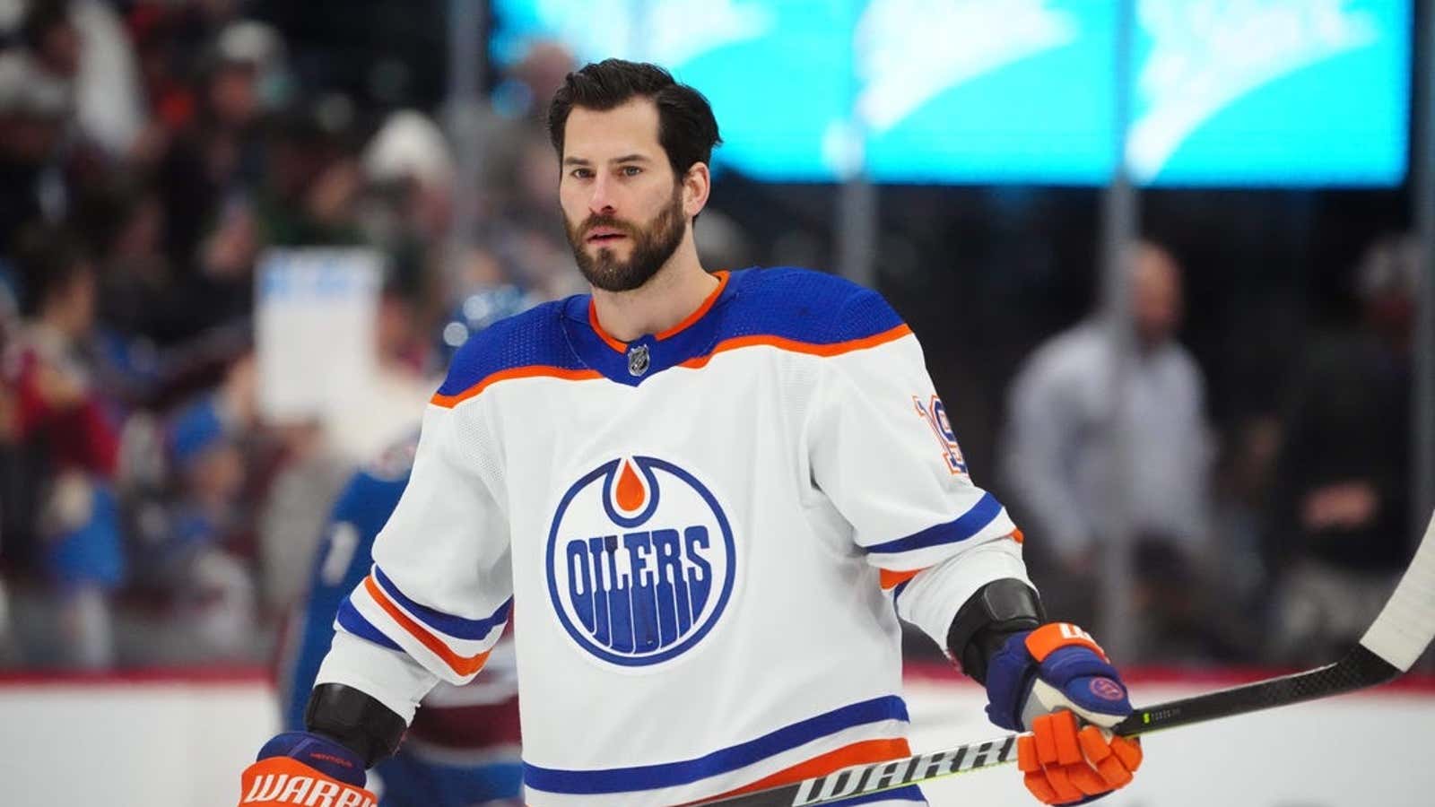 Image for Oilers' Adam Henrique out for Game 3 vs. Canucks