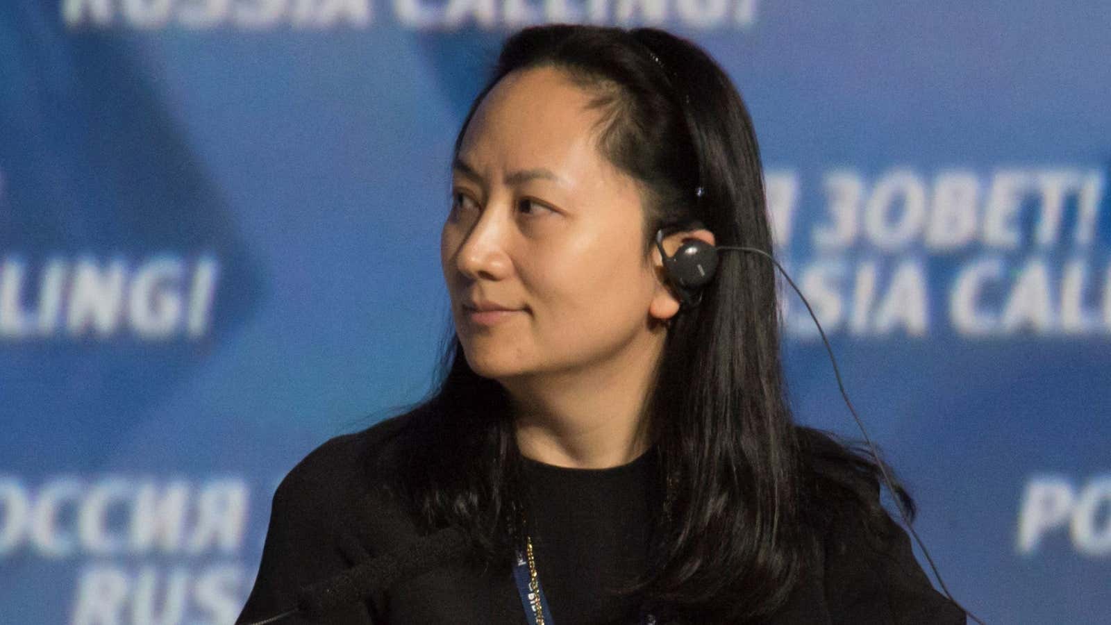 Meng Wanzhou.