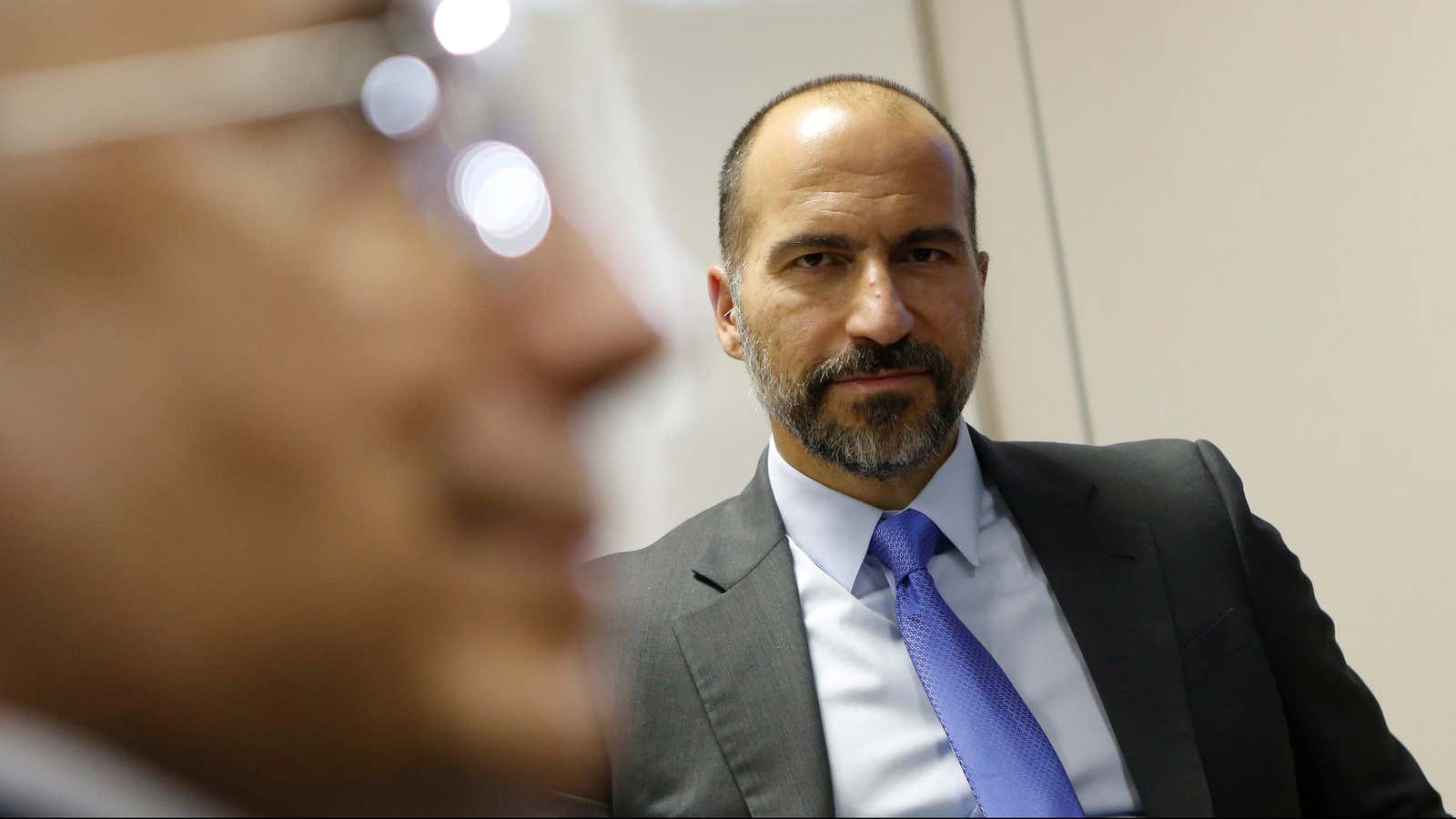 Uber CEO Dara Khosrowshahi.