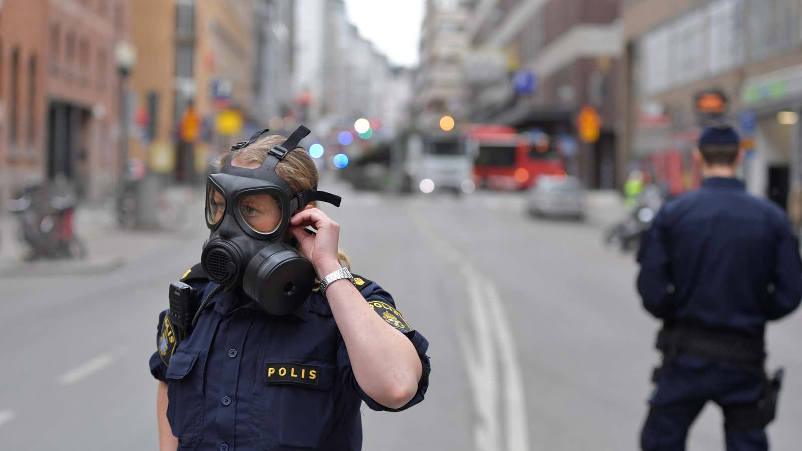 People killed in incident when a truck was driven  into a department store in central Stockholm, Sweden April 7, 2017