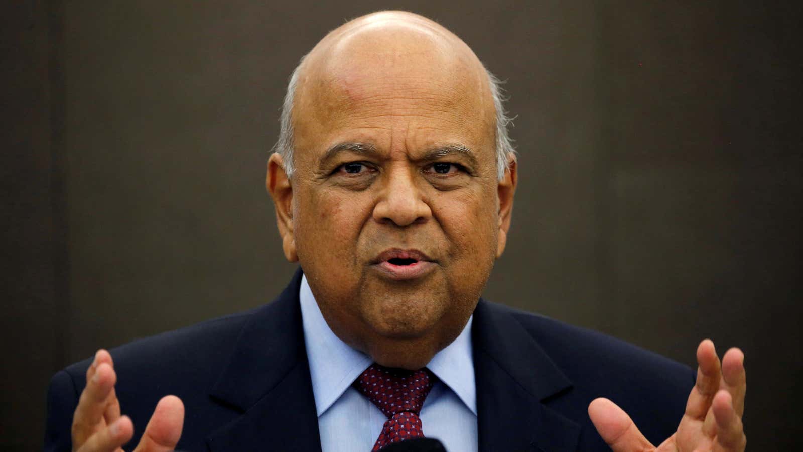 What rumors? All eyes are on South Africa’s finance minister.