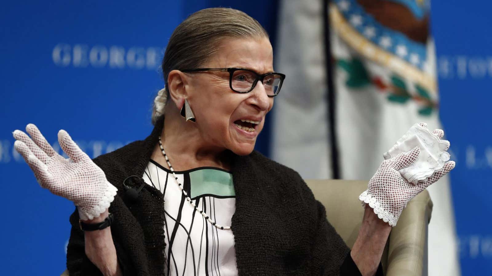 The notorious RBG lays it down at Sundance.