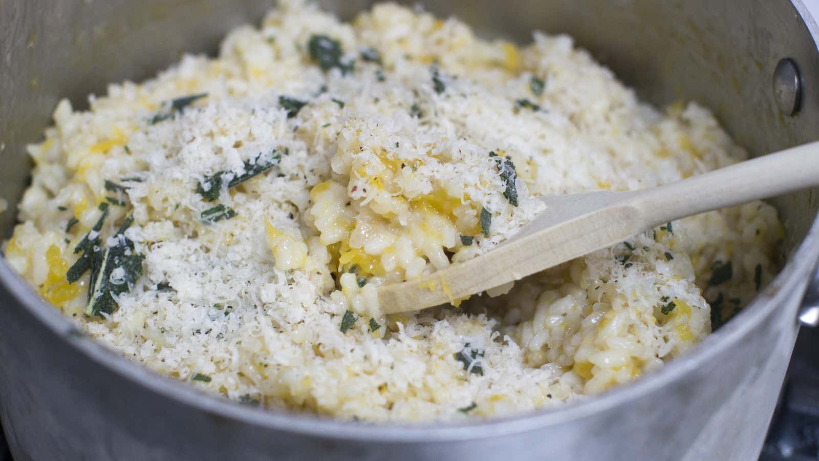 Hillary Clinton’s campaign manager may have been making risotto wrong all his life.