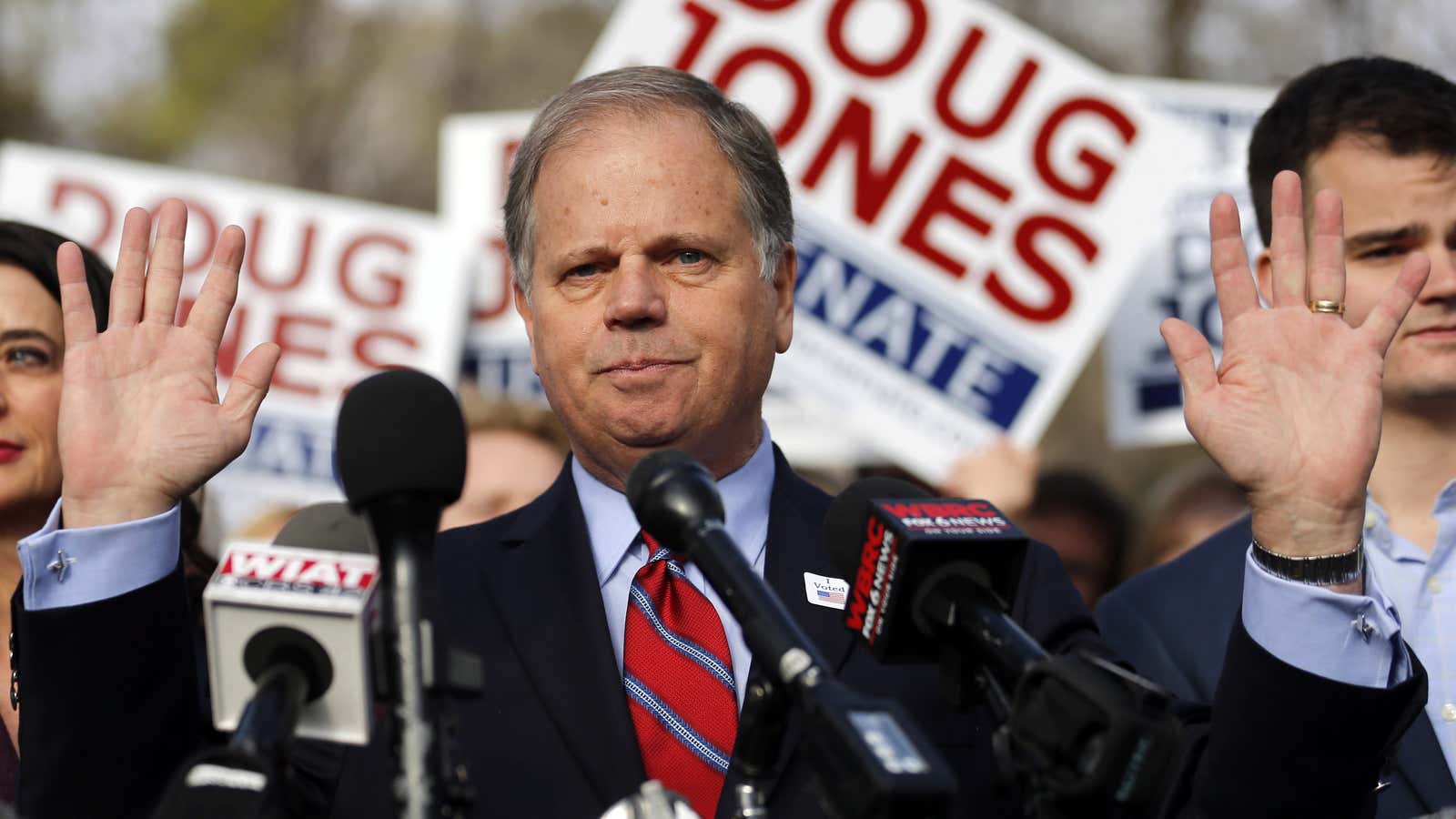 Senator Doug Jones of Alabama.