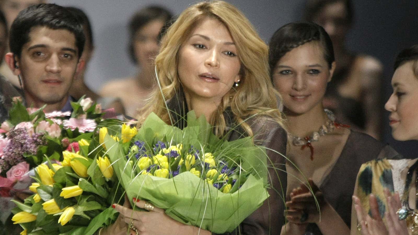 Gulnara Karimova, fashion mogul, Moscow