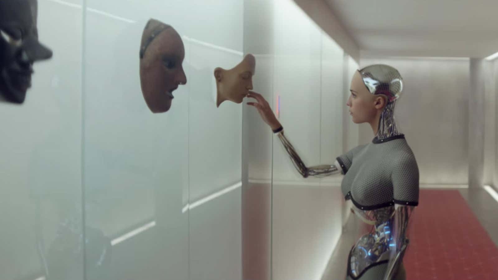 screenshot from ex machina trailer