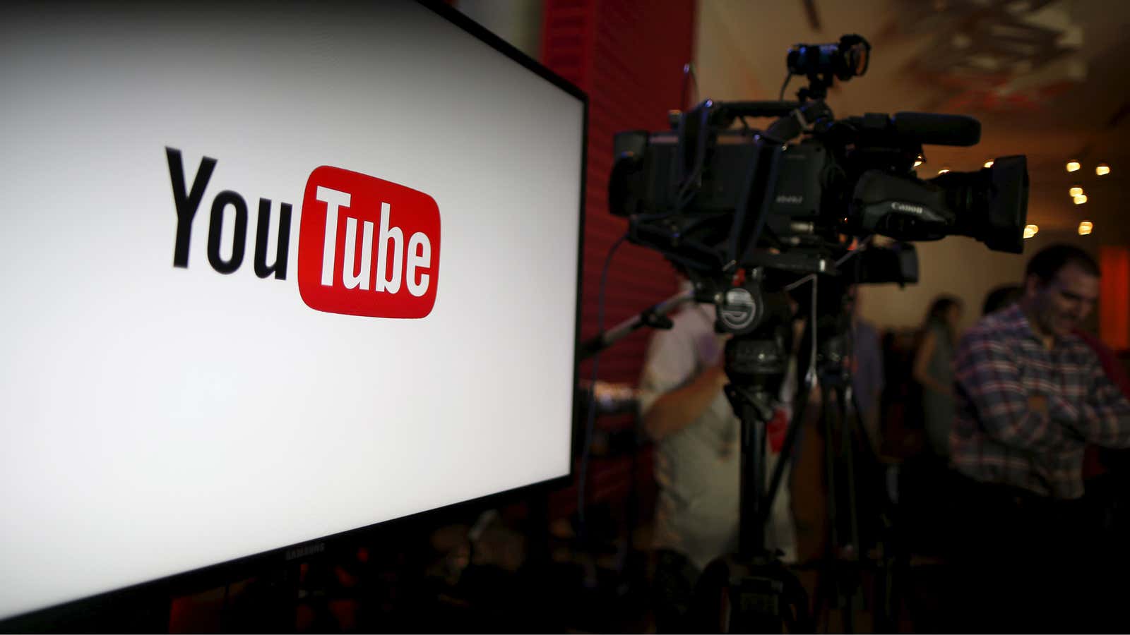 YouTube unveils their new paid subscription service at the YouTube Space LA in Playa Del Rey, Los Angeles, California, United States October 21, 2015. Alphabet…