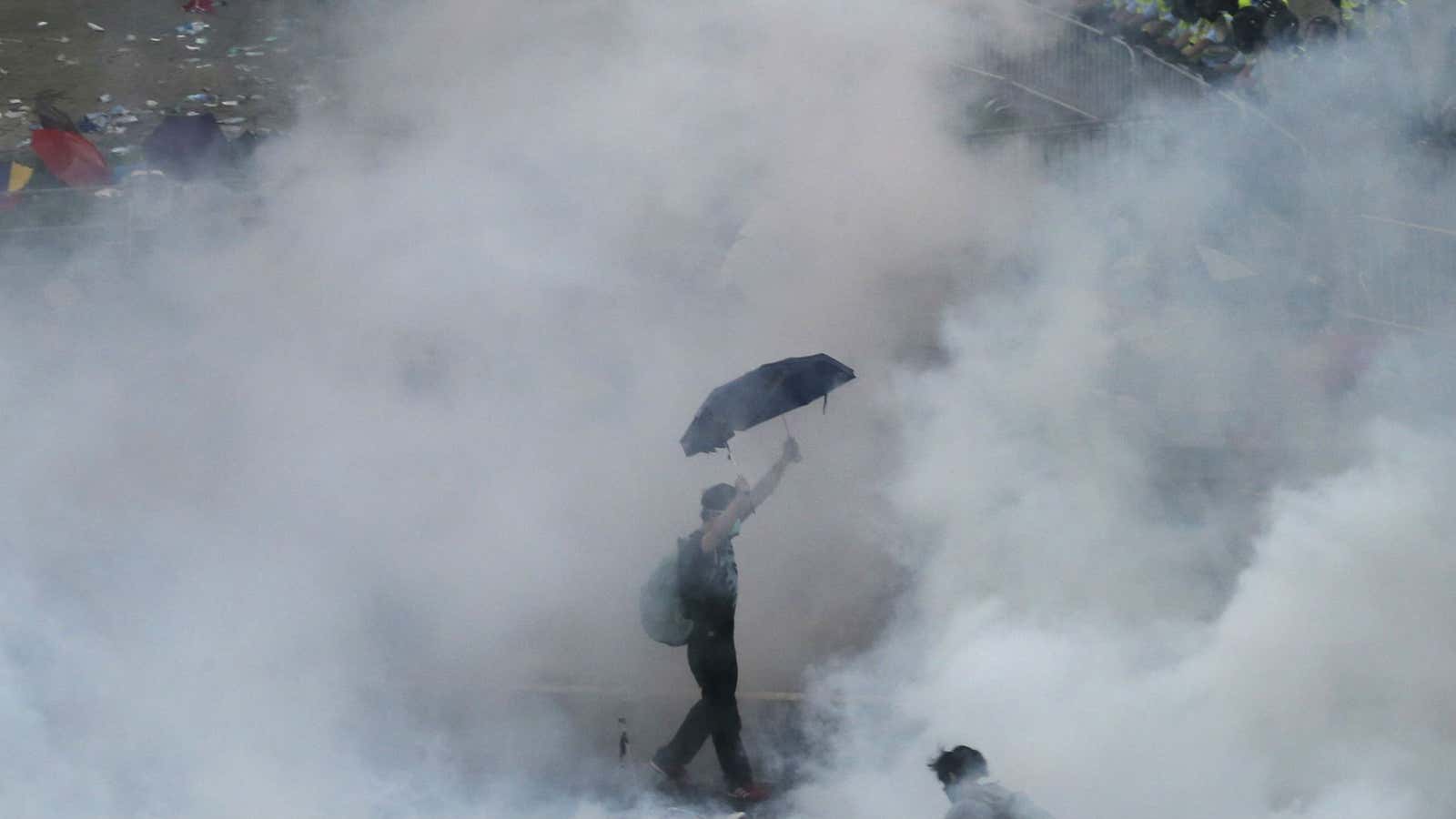 Activists say Hong Kong’s “umbrella revolution” won’t be forgotten.