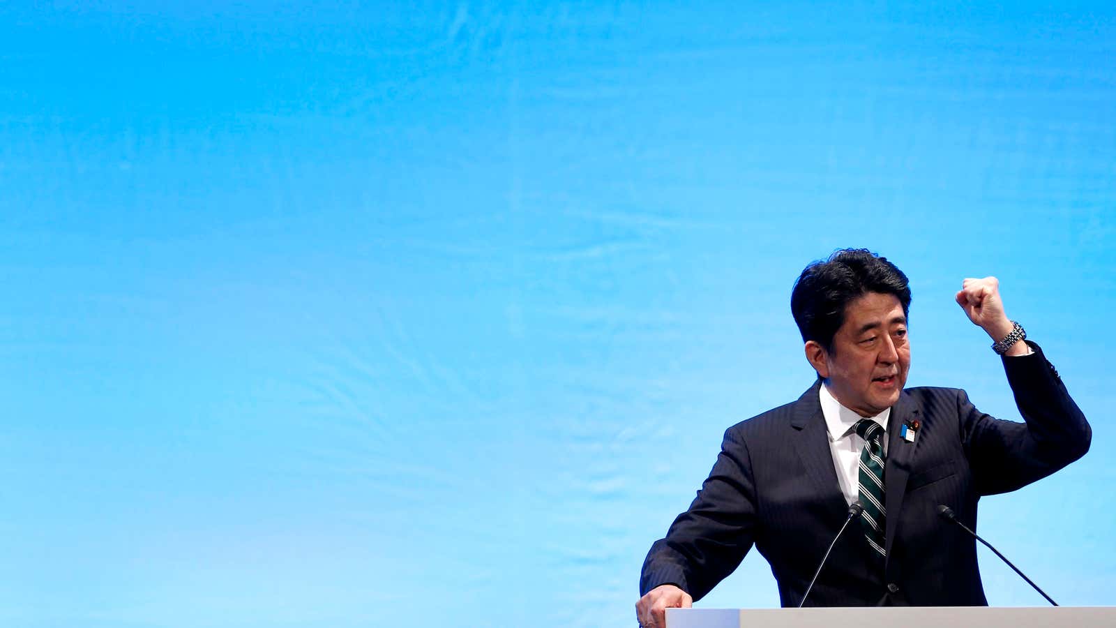 Japanese Prime Minister Shinzo Abe will be feeling triumphant.