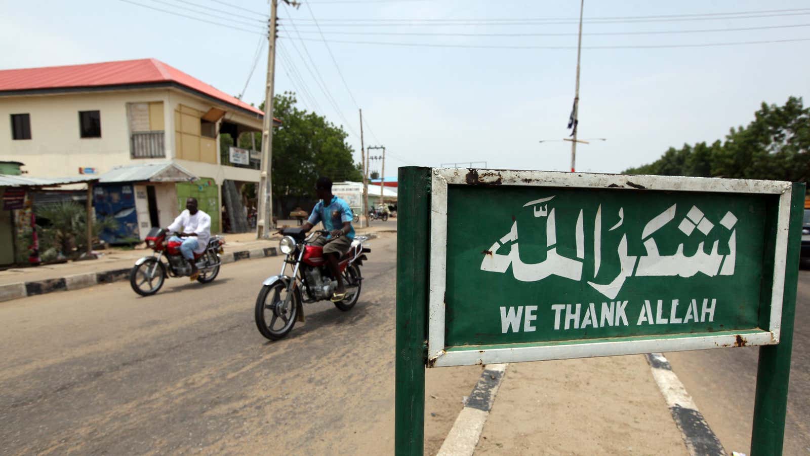 Despite everything, Borno state is grateful.