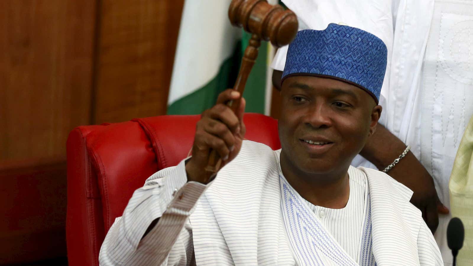 Senate president Bukola Saraki: Coming down hard on social media?