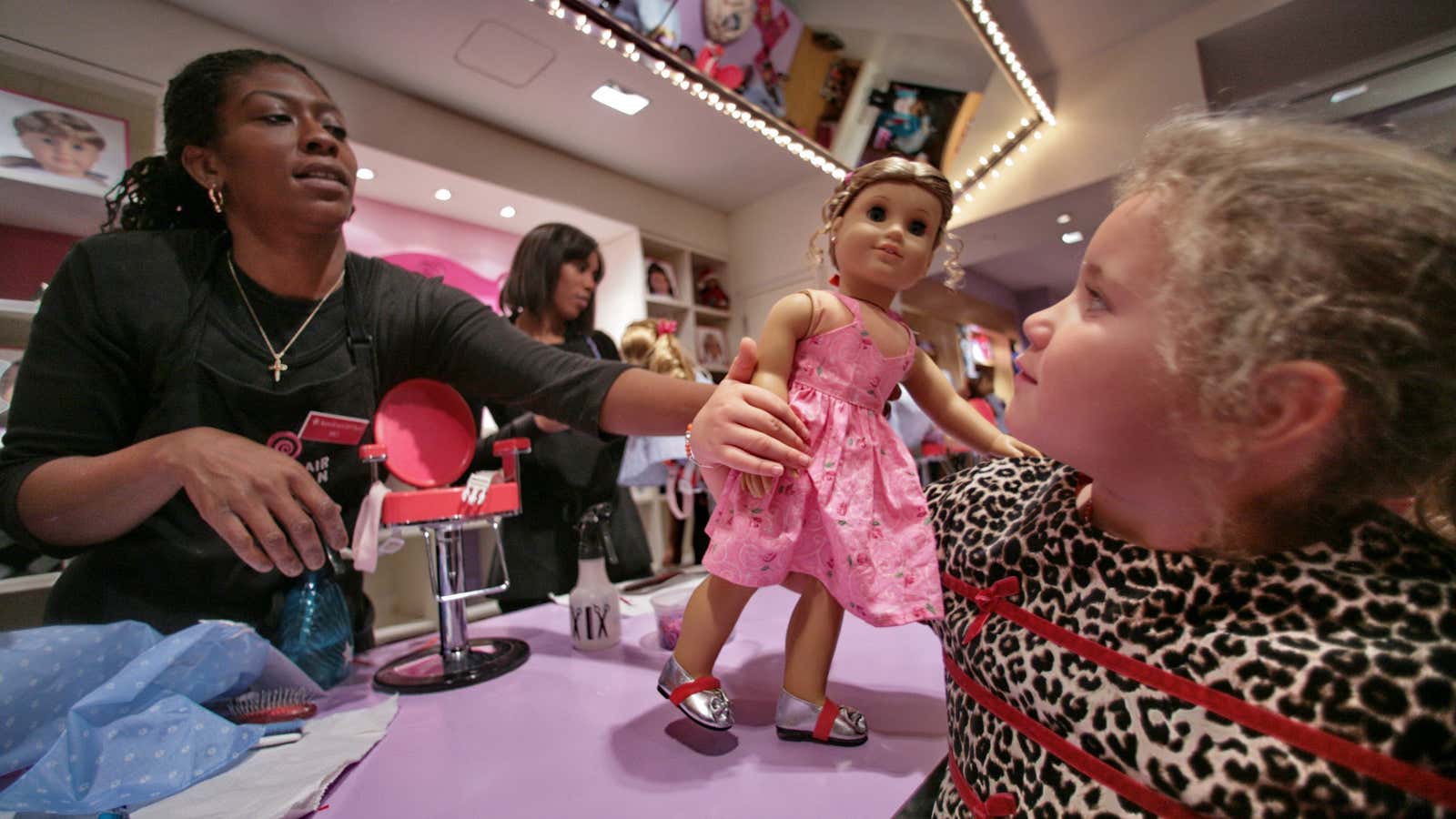 Barbie blues: American Girl dolls are stealing the toy-store spolight.