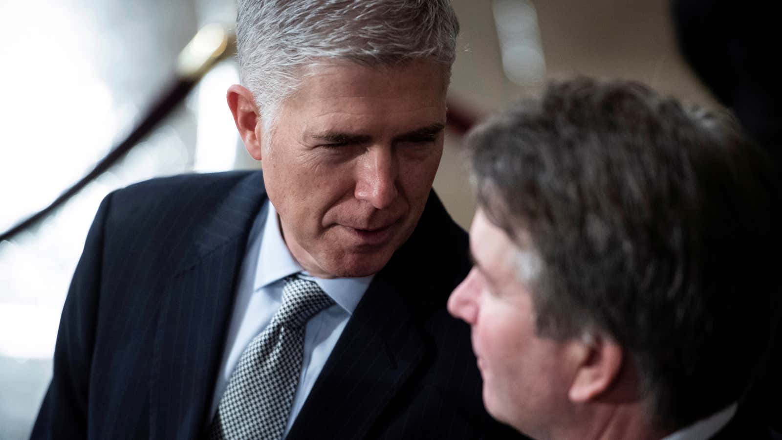 Neil Gorsuch and Brett Kavanaugh: Not quite peas in a pod.