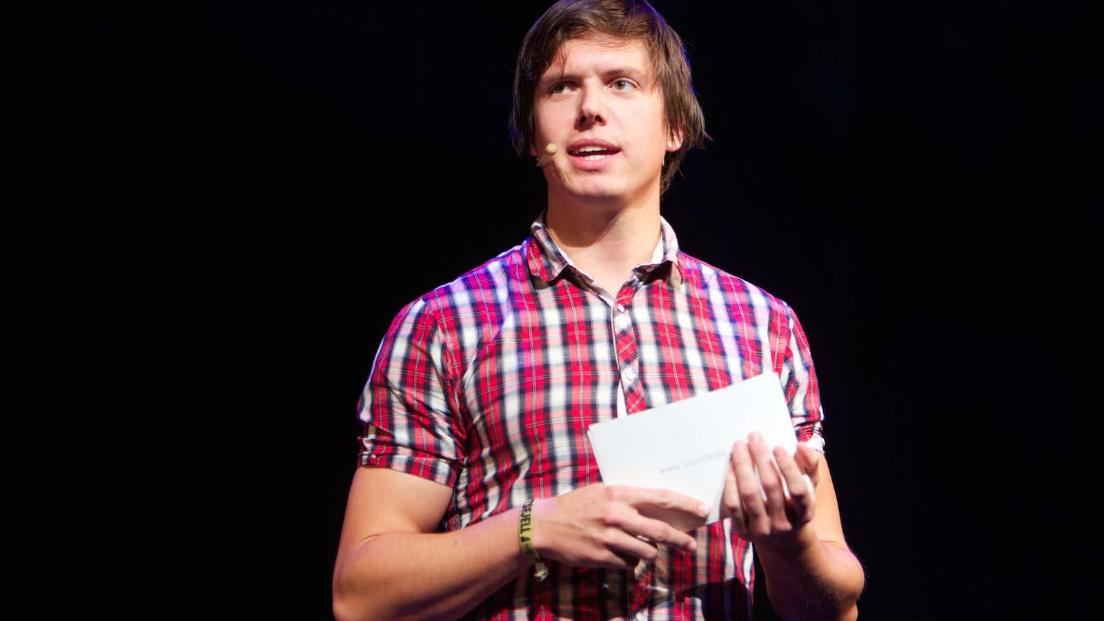 Physicist Andreas Wahl preformed a death defying experiment to demonstrate how centripetal force works.