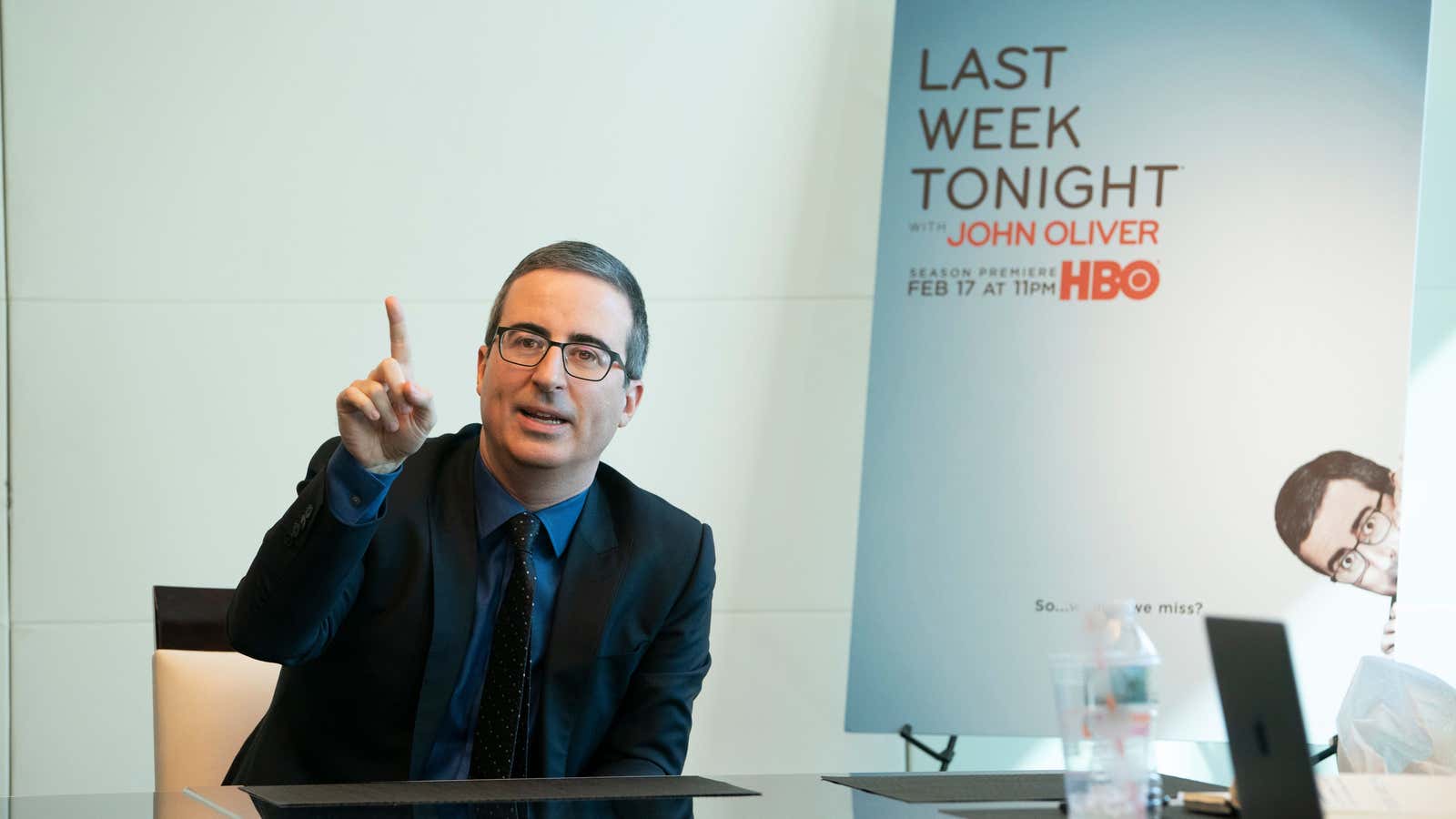 John Oliver presents the sixth season of Last Week Tonight.