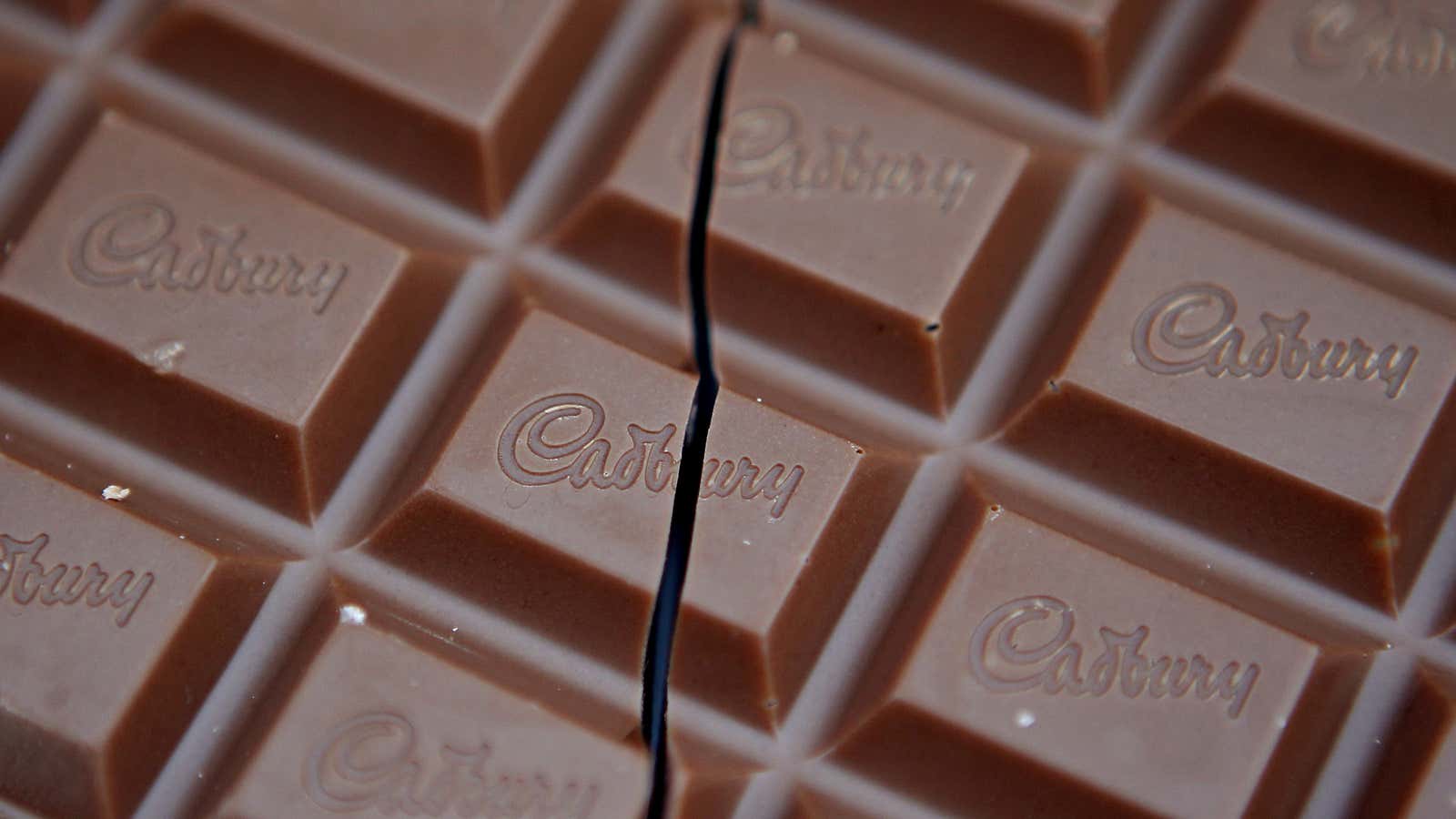 There are cracks in the chocolate supply chain.