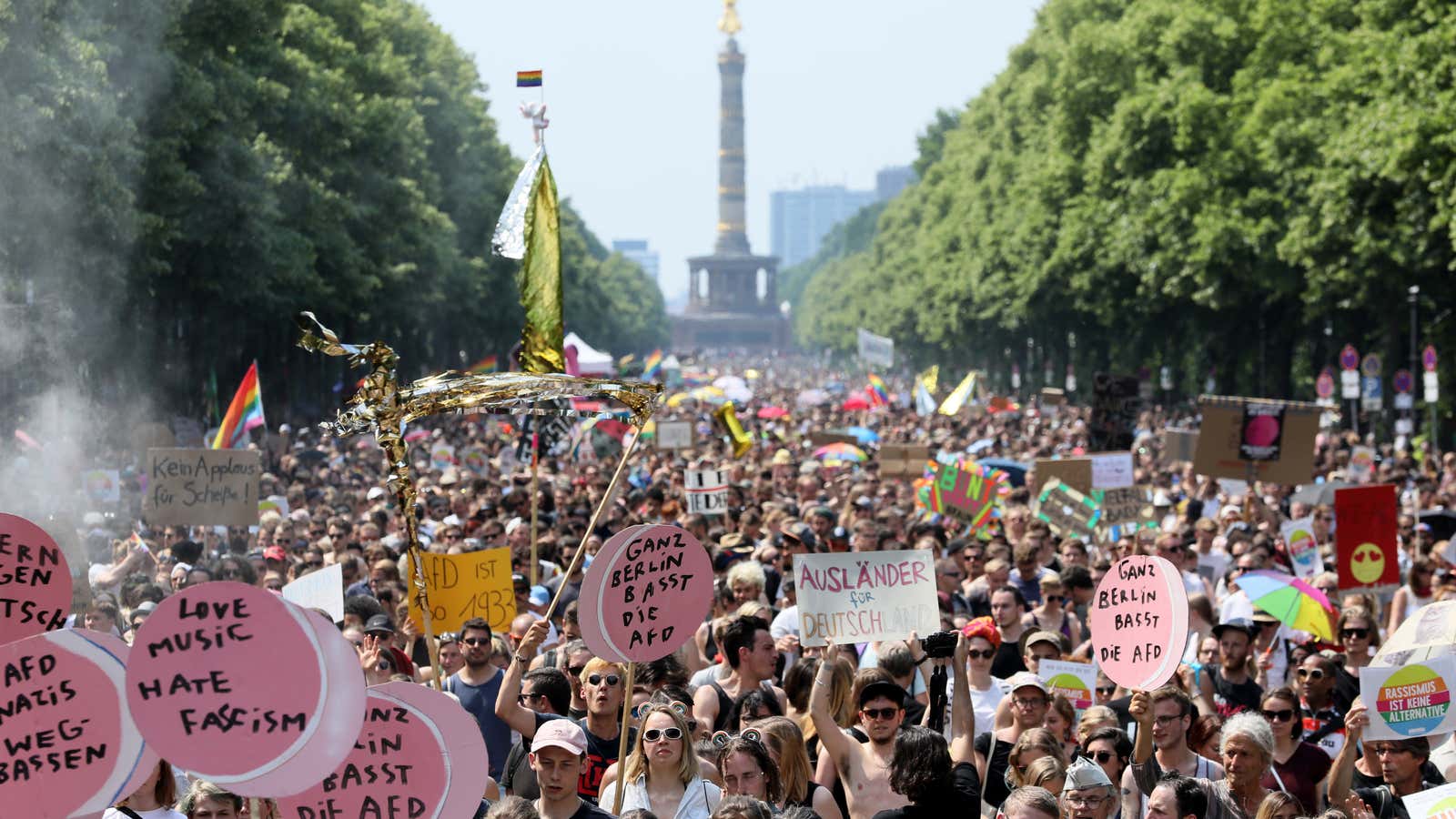 Berlin takes a stand against fascism with its best beats.