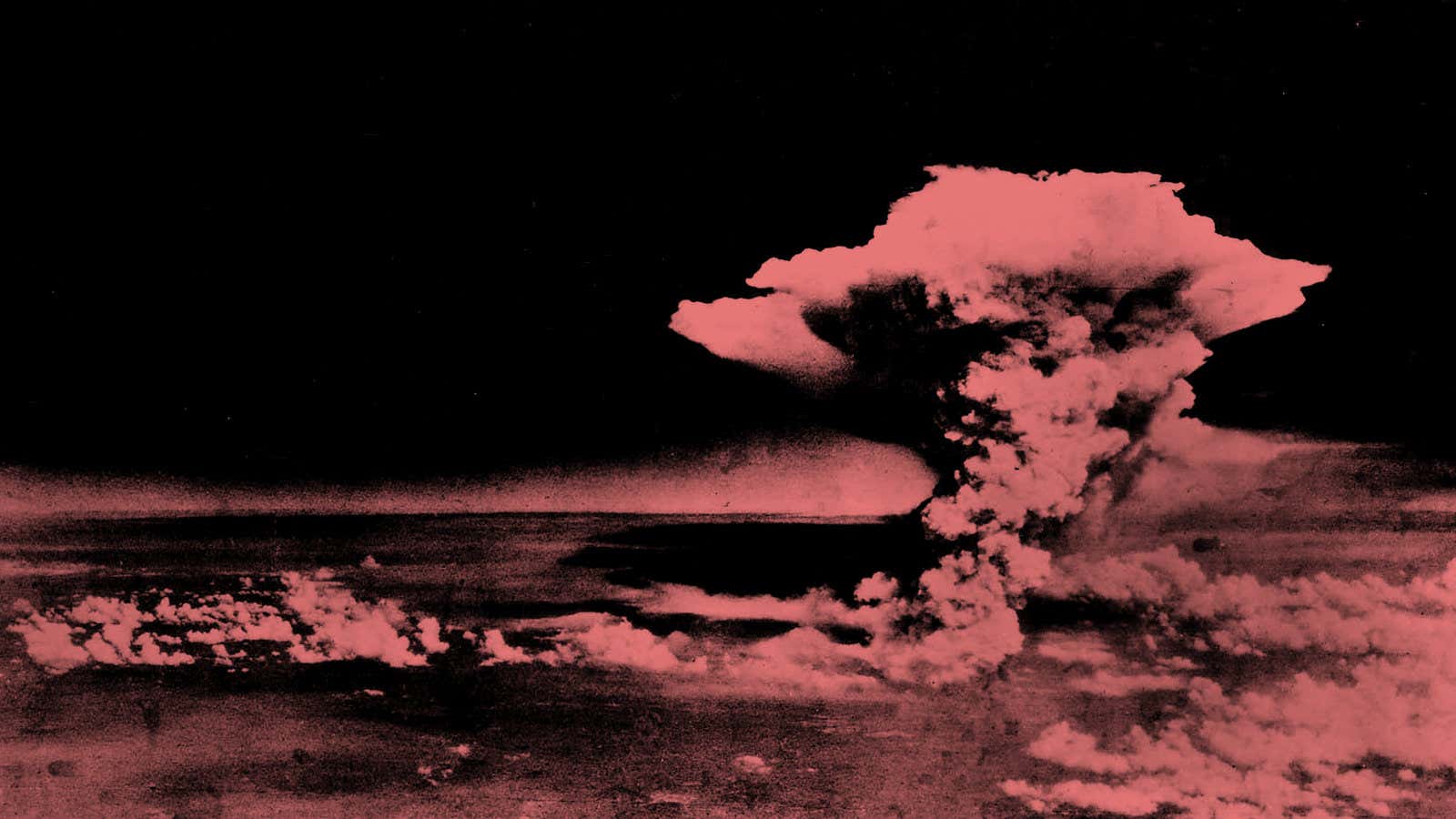 Up to 150,000 people died when the atom bomb fell on Hiroshima—from the initial blast and residual radiation.