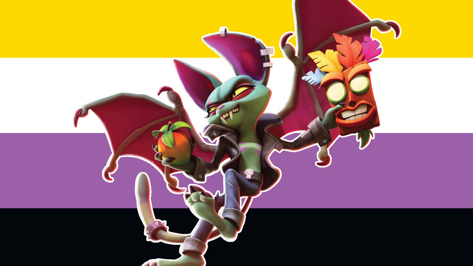 Meet Catbat, The <i>Crash Bandicoot </i>Series’ First Non-Binary Character