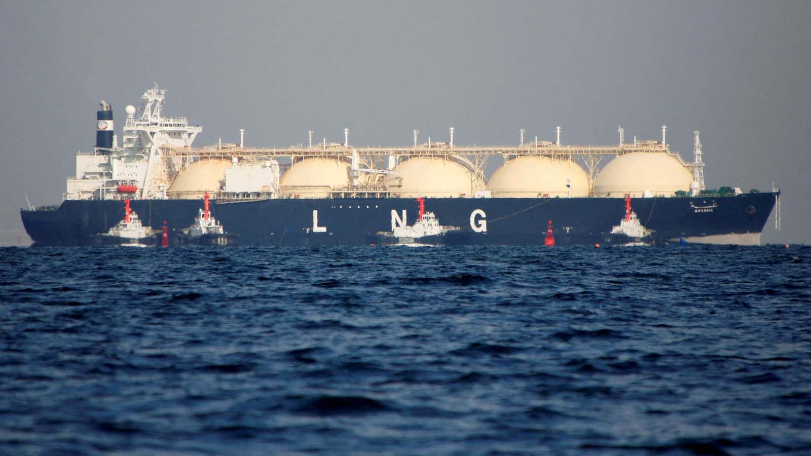 It’s a tight global LNG market out there.