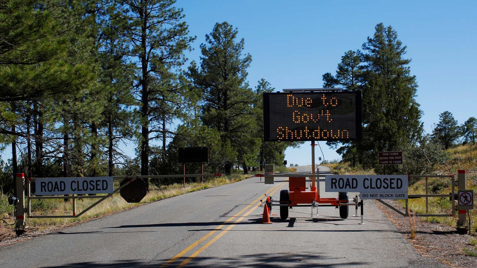 Sad days for the national parks.