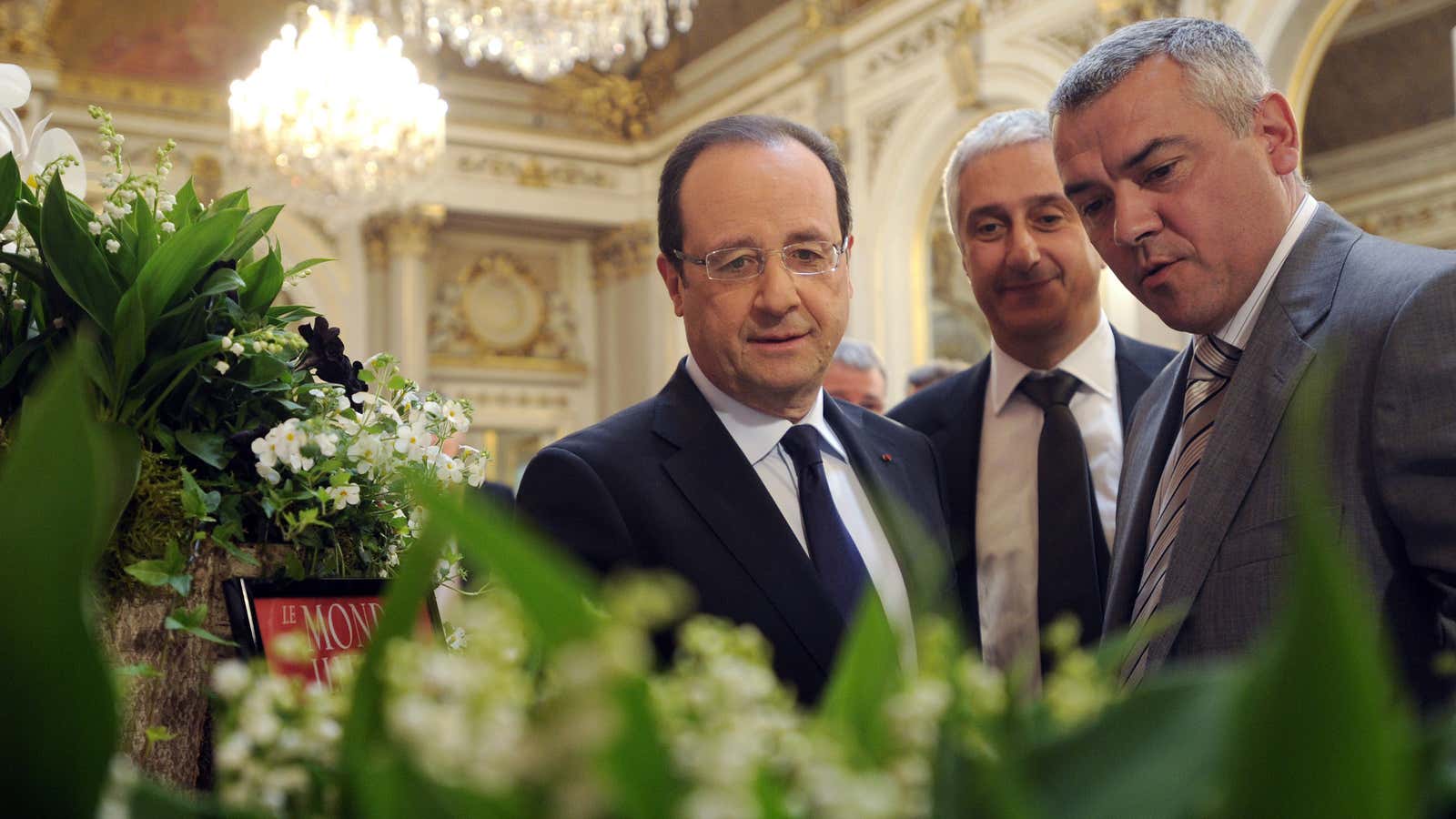 While the French economy starves, François Hollande appears to have been feasting.