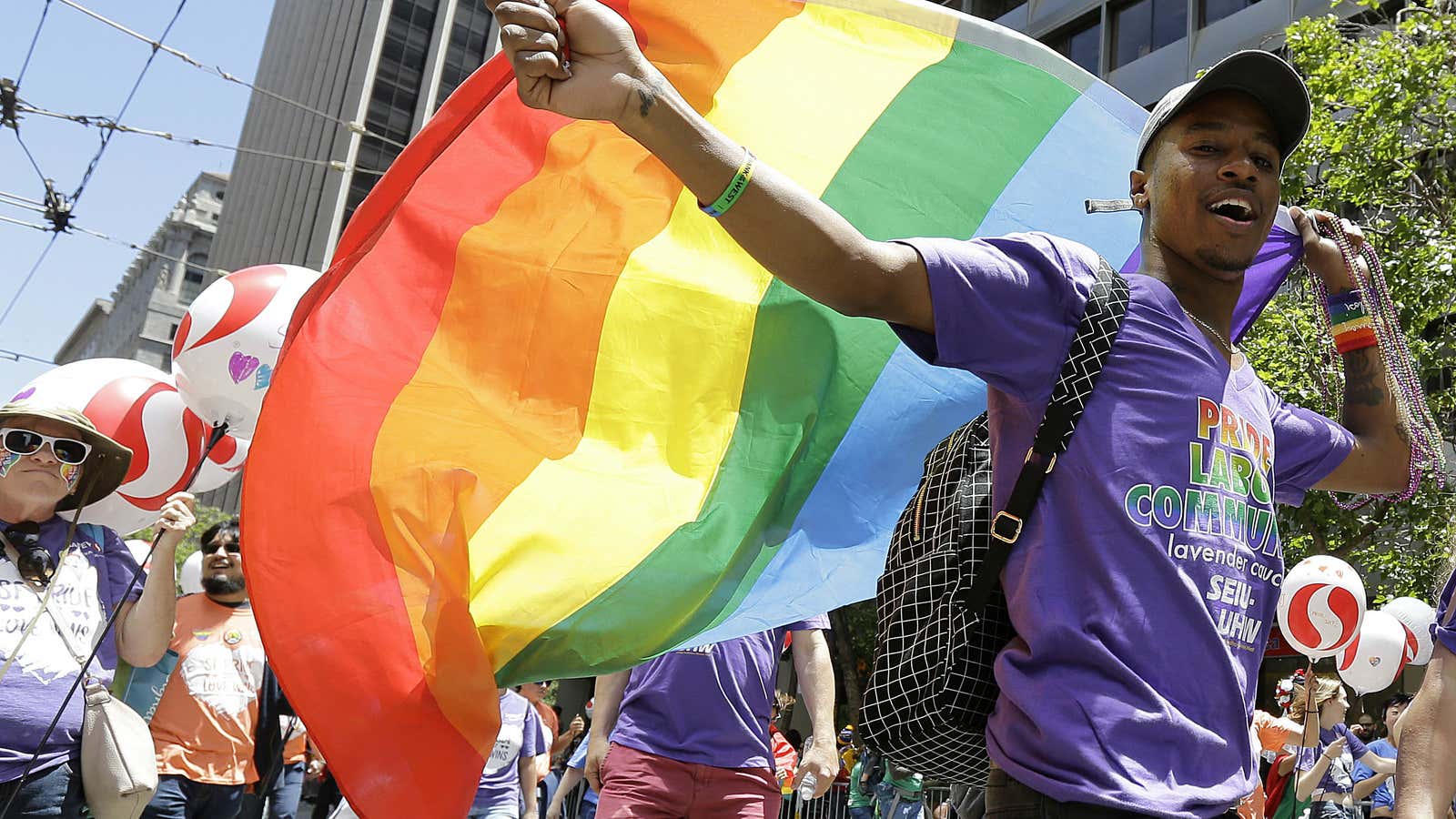 Gay Americans can still get married on Sunday and fired for it on Monday.