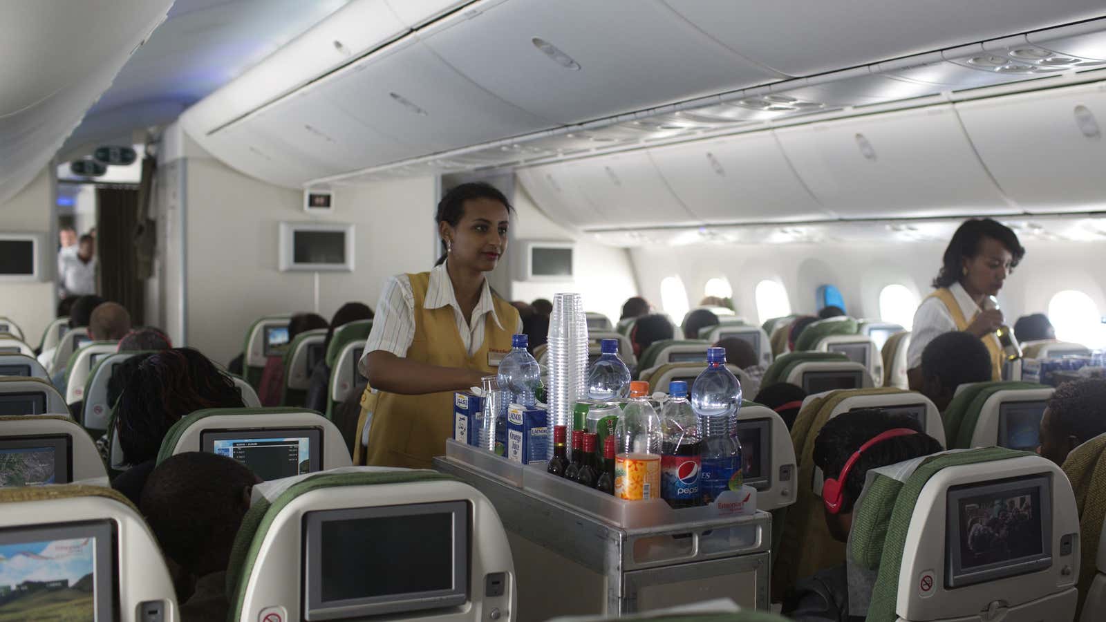 Ethiopian Airlines: No one to serve