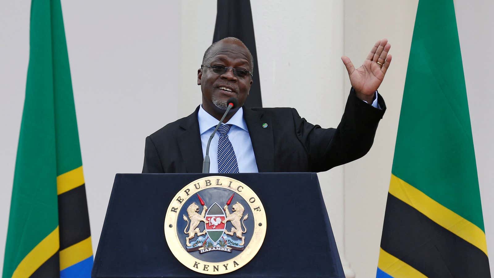 More taxes, please. Tanzania’s President John Magufuli