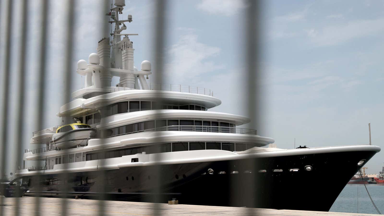 Superyacht jail.