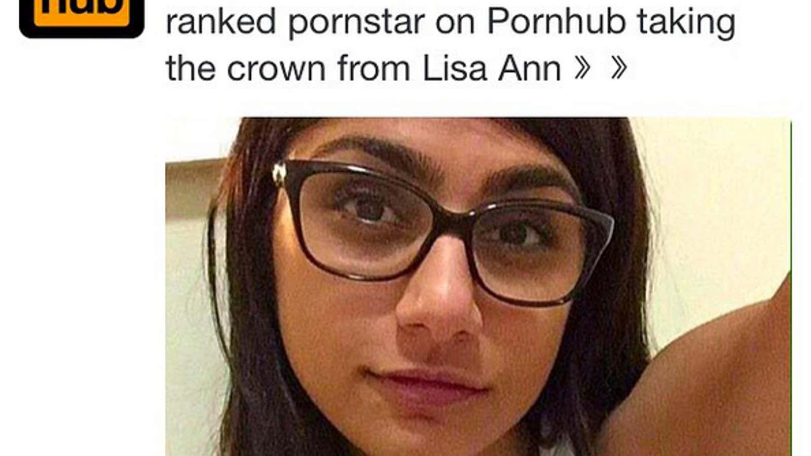 Porn star Mia Khalifa and the sexual fetish of hijab