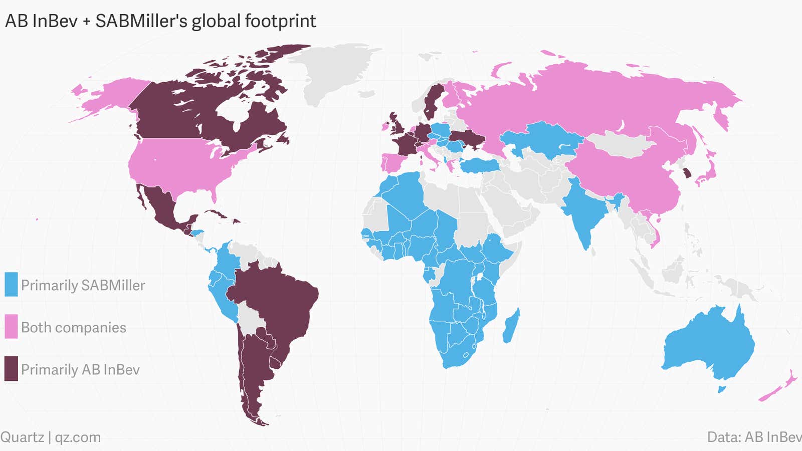 AB InBev and SABMiller: These are the 224 beer brands now owned by just ...