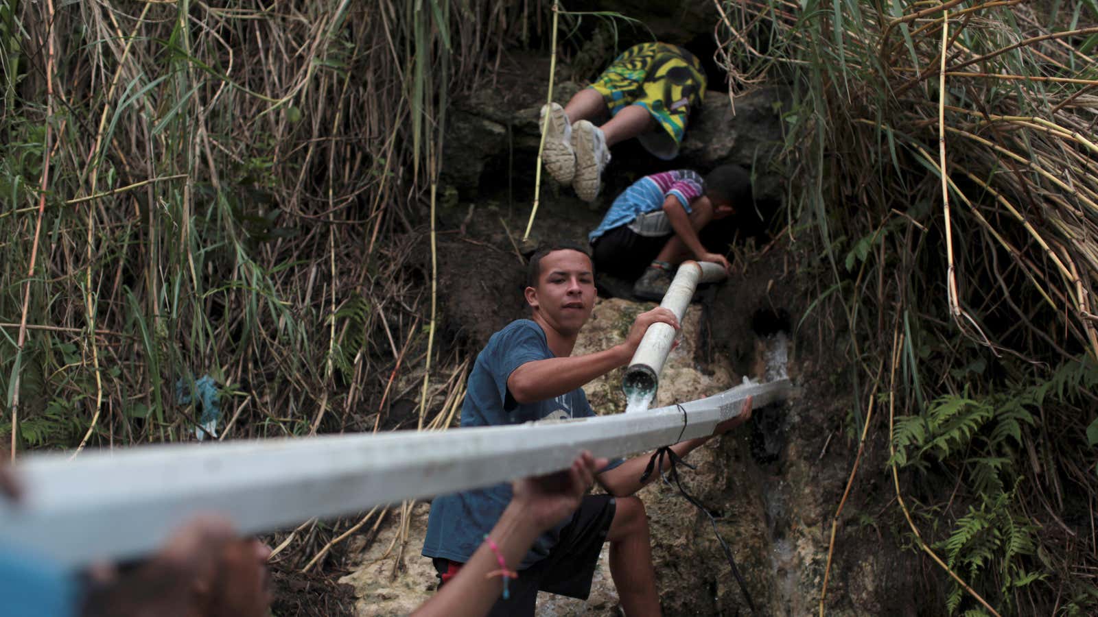 Puerto Rico’s water system after Maria.