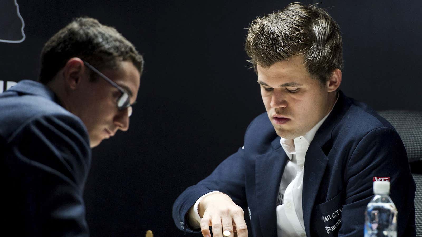 Chess championship: Norway's Magnus Carlsen beats American Fabiano