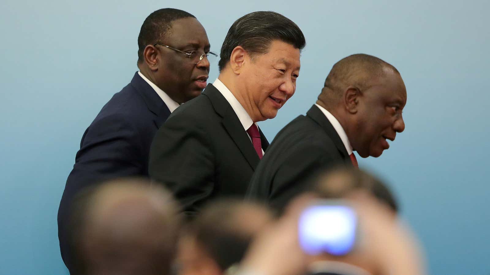 China says it&#39;s promoting brotherhood with Africa