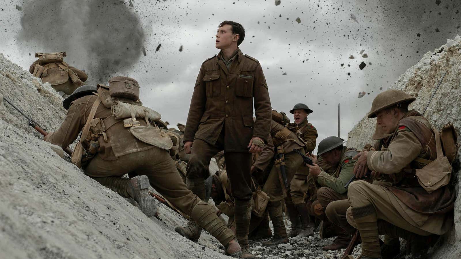 The World War I film is earning accolades for its technical achievements.