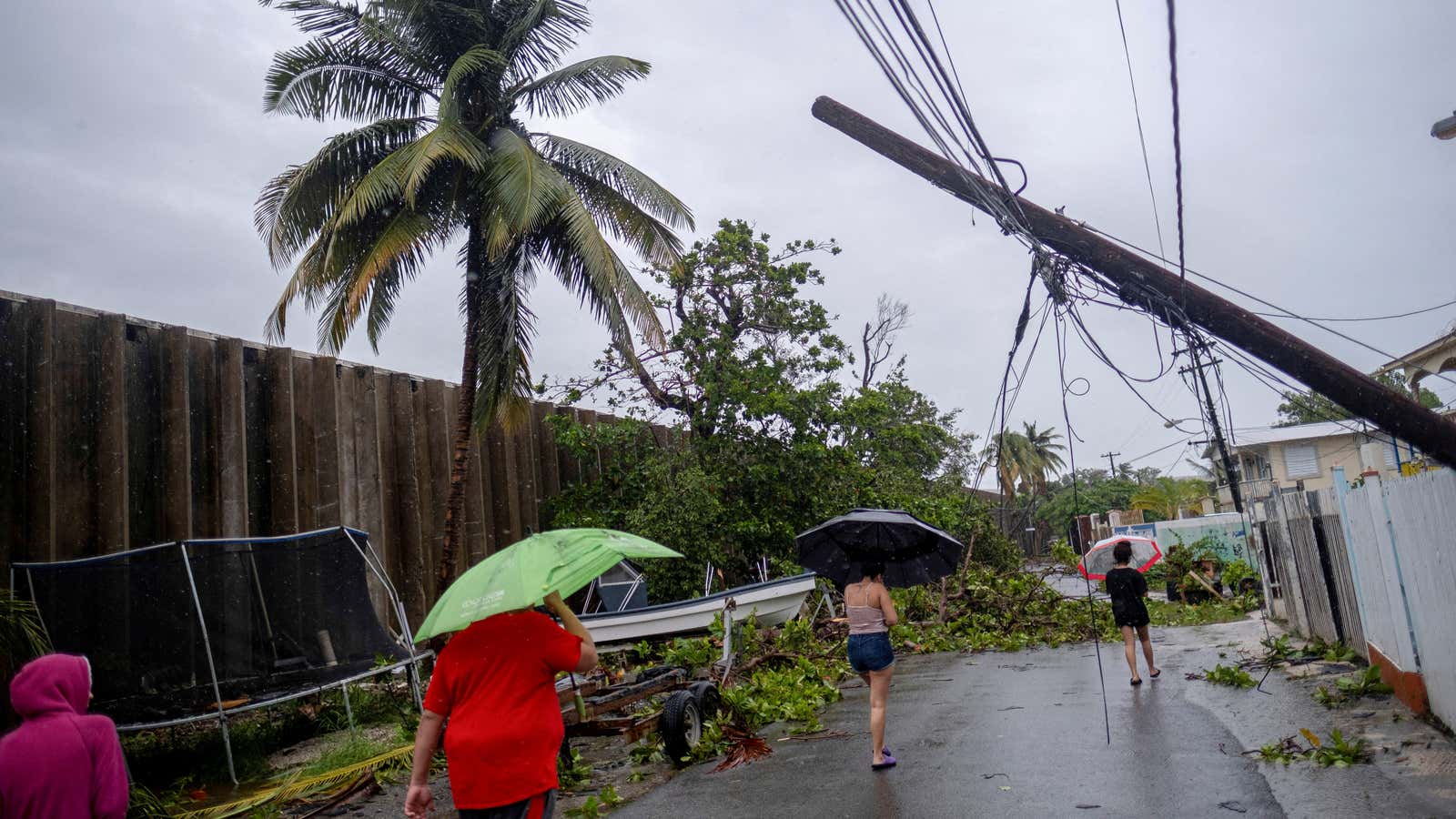 Hurricane Fiona knocked out Puerto Rico&#39;s electric grid once again.