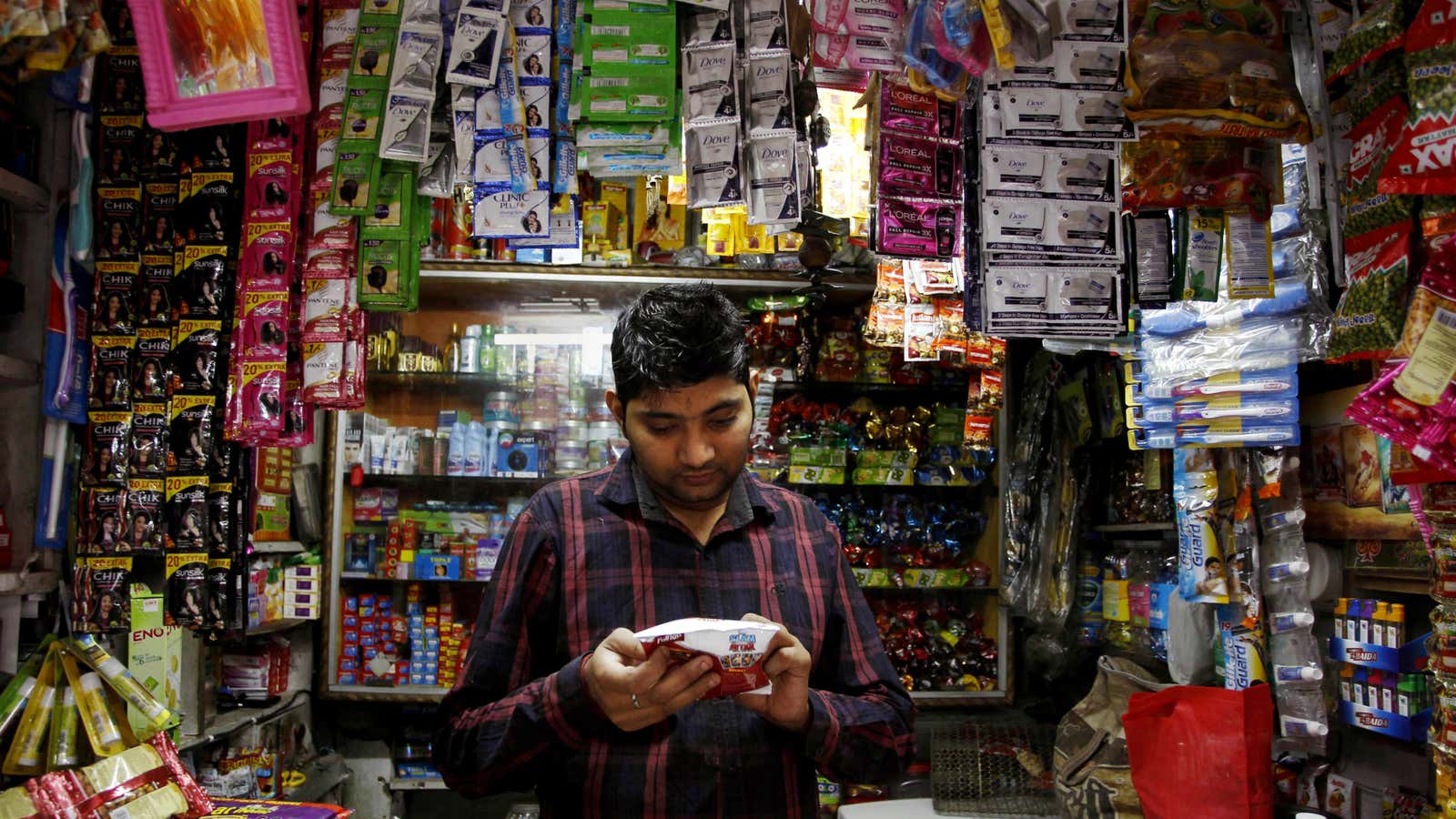 In India, nearly half of Amazon customers pay in cash.