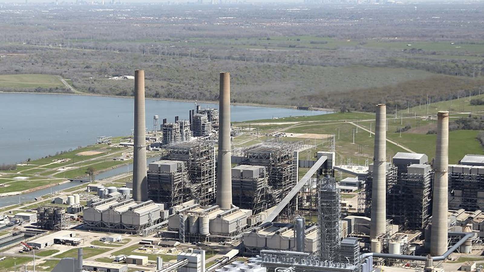 A coal plant designed to take its carbon and store it.